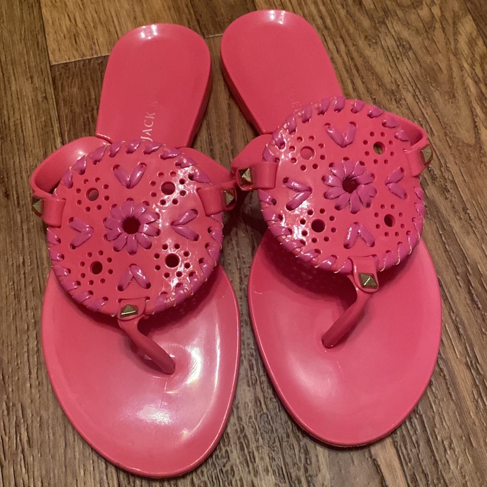Girls Jack Rogers jelly sandal